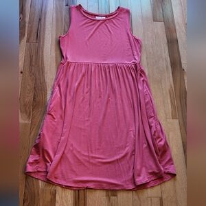 Maurices: Pink sleeveless dress